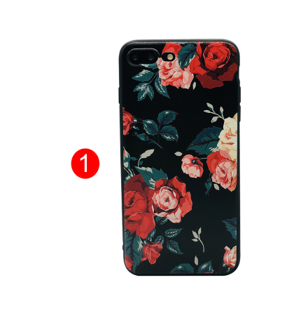 Blommiga Skyddsskal fr iPhone 8 Plus