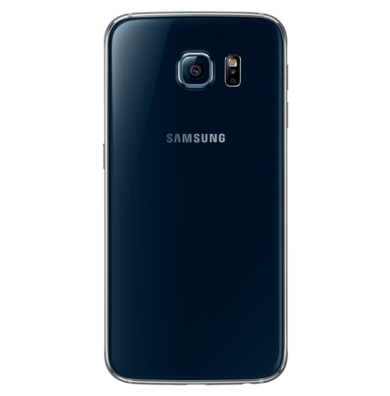 Samsung Galaxy S6 OEM-Baksida batterilucka (SVART/BL)