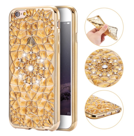 iPhone 6/6S - Exklusivt Stilrent Skal "Diamond-serie"