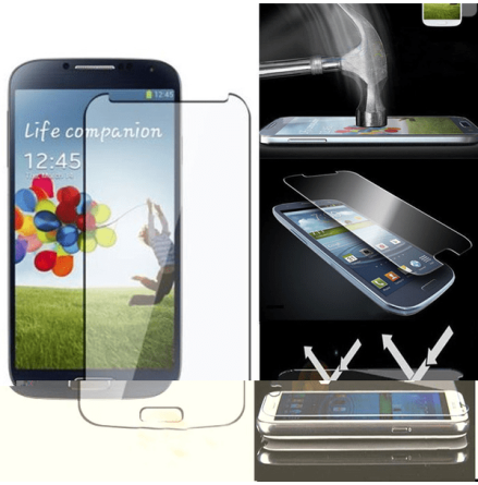 Samsung Galaxy S4 - HuTech ORIGINAL-Skrmskydd (Hrdat glas) 