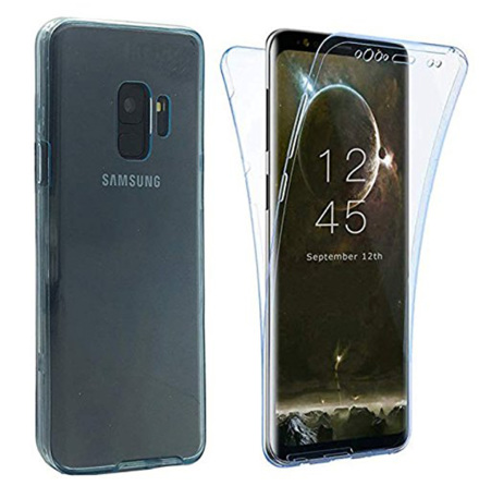 Samsung Galaxy A6 2018 Dubbelsidigt silikonfodral TOUCHFUNKTION