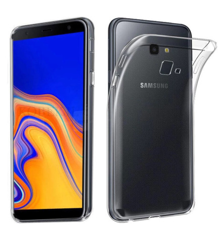 Samsung Galaxy J4+ 2018 - Smart Skyddsskal i Silikon FLOVEME