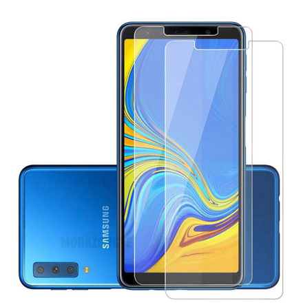 2-PACK HuTech Skrmskydd fr Samsung Galaxy A7 2018