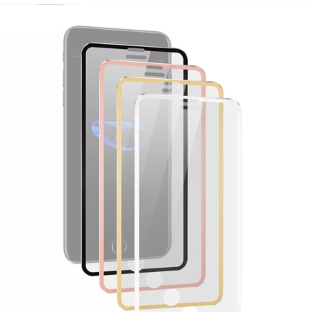 2-PACK iPhone XR ProGuard Skrmskydd 3D Aluminiumram (ORIGINAL)