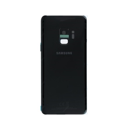 Baksida/Batterilucka - Samsung Galaxy S9 (Inklusive Lins) SVART