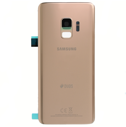 Baksida/Batterilucka - Samsung Galaxy S9 (Inklusive Lins) GULD