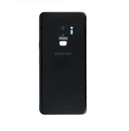 Baksida/Batterilucka - Samsung Galaxy S9+ (Inklusive Lins) SVART