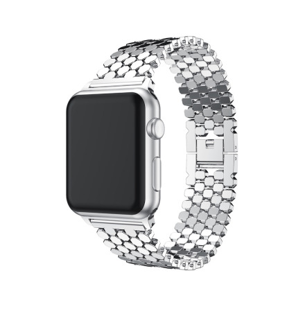 Apple Watch 44mm (4) - Lnk i Rostfritt Stl