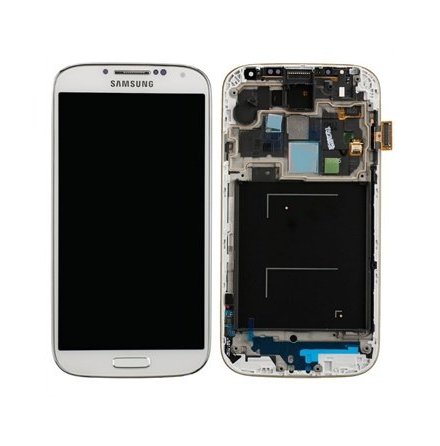 Samsung Galaxy S4 LTE I9505 - LCD Display Skrm VIT (Inkl Ram)