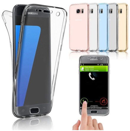 Crystal-Fodral - Touchsensorer (Dubbelt) Samsung Galaxy S10Plus