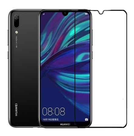 Skrmskydd Carbon Screen-Fit 3D/HD 9H Huawei Y6 2019