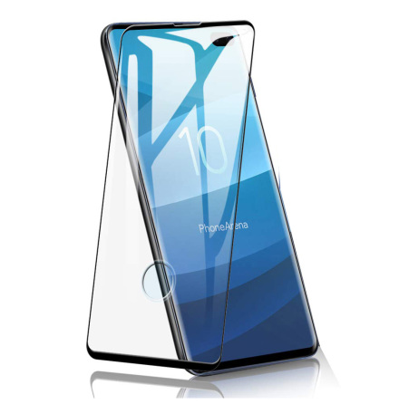 2-PACK Samsung Galaxy S10 Skrmskydd CASE-Friendly HD-Clear