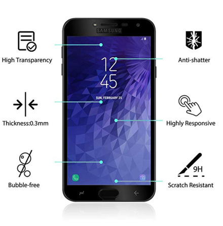 Samsung Galaxy J4 2018 2-PACK Skrmskydd 3D 9H HD-Clear ProGuard
