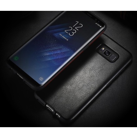 Samsung Galaxy S8+ - NKOBEE Stilrent Lderskal (ORIGINAL)