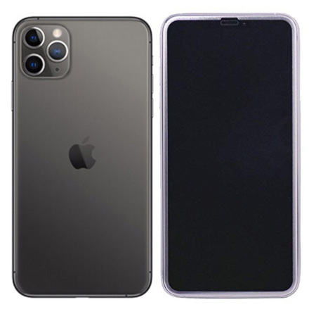 Skrmskydd 3D Aluminiumram iPhone 11 Pro Max 2-PACK