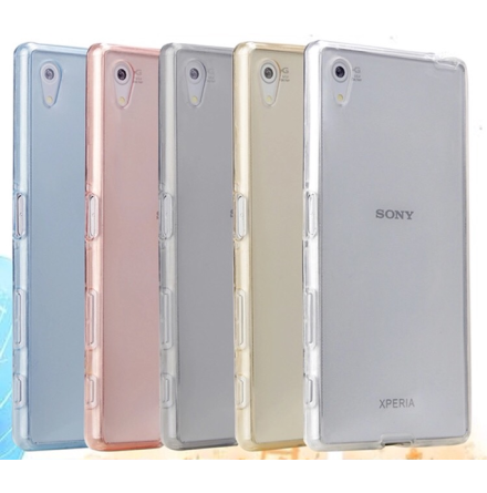 Sony Xperia Z3 - Dubbelsidigt silikonfodral med TOUCHFUNKTION