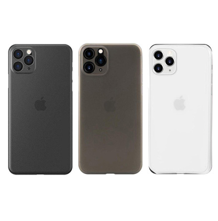 iPhone 11 Pro Max - Genomtnkt Skyddande Skal FLOVEME