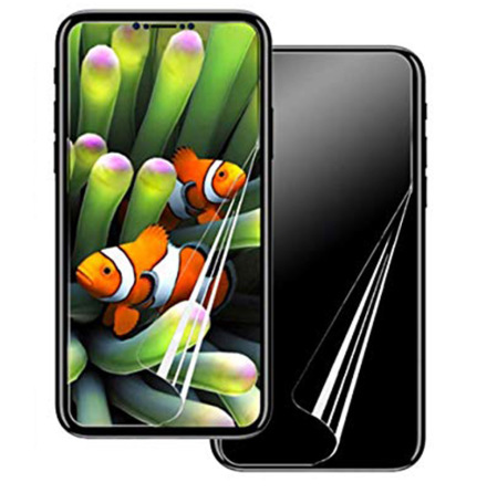 iPhone XS Max 2-PACK Skrmskydd Fram- & Baksida 9H Nano-Soft
