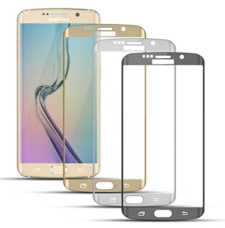 Samsung Galaxy S6 Edge - HuTech (2-PACK) EXXO-Skrmskydd 3D (9H)