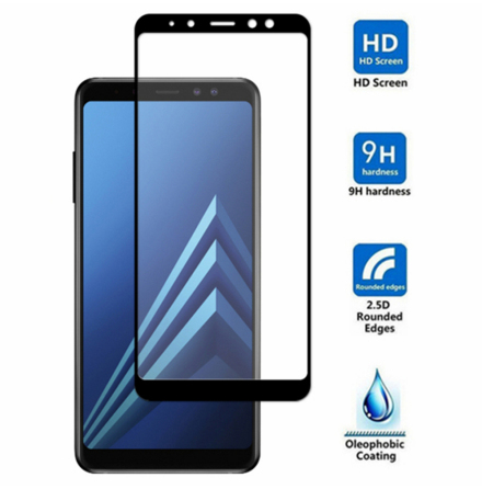 Samsung Galaxy A7 2018 2-PACK Skrmskydd 3D 9H HD-Clear ProGuard