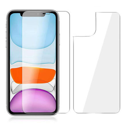 iPhone 11 Pro 2-PACK Fram- & Baksida 2.5D Skrmskydd 9H HD-Clear