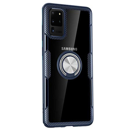 Smidigt Skal med Ringhllare - Samsung Galaxy S20 Ultra
