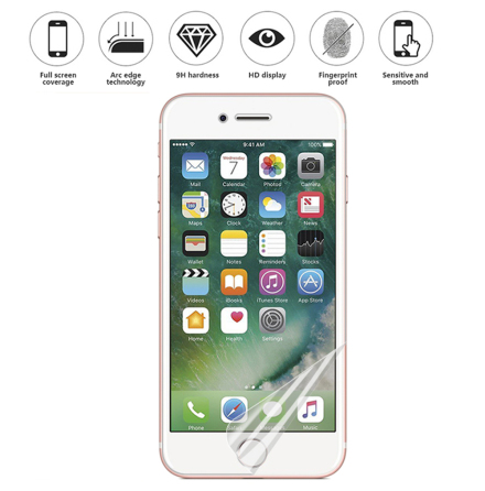 iPhone SE 2020 Mjukt Skrmskydd PET 9H 0,2mm