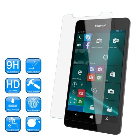 Nokia 950 Lumia - (3-PACK) HuTech Skrmskydd ORIGINAL