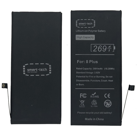 iPhone 8 Plus - 2691mAh Batteri