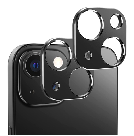 2-PACK iPhone 14 - Kameralinsskydd 2.5D HD-Clear 0,4mm