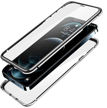 iPhone 15 - Skyddande Magnetiskt Dubbelsidigt Skal