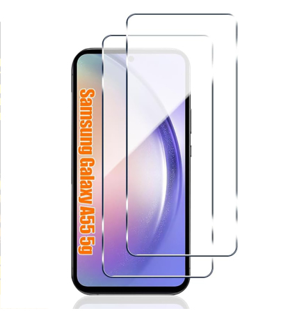 Samsung galaxy A55 5G Skrmskydd i Hrdat glas 