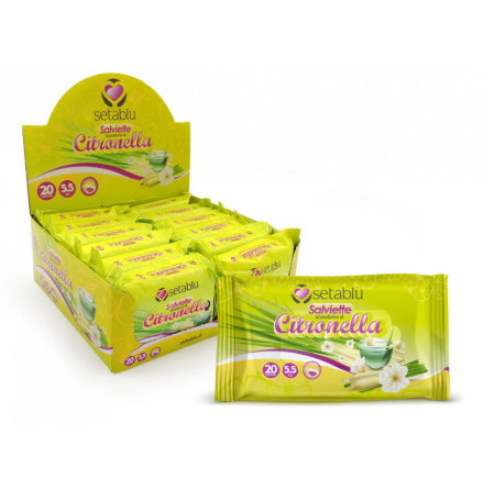 Citronella Myggavvisande Vtservetter 2-pack (2x20 wipes)