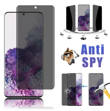 2-PACK Samsung Galaxy S22 Plus Skrmskydd Anti-Spy 3D 0,3mm