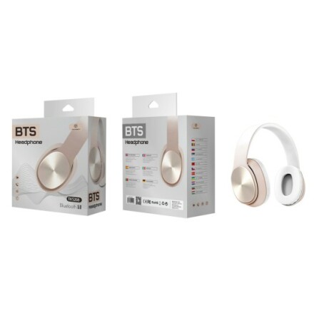 Trdls BTS 5.0 Headset med mikrofon i Exklusiv Guld