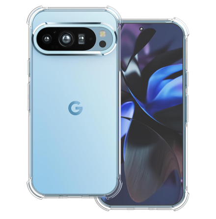 Google Pixel 9 - Slittligt Elegant Silikonskal med Airbagfunktion 