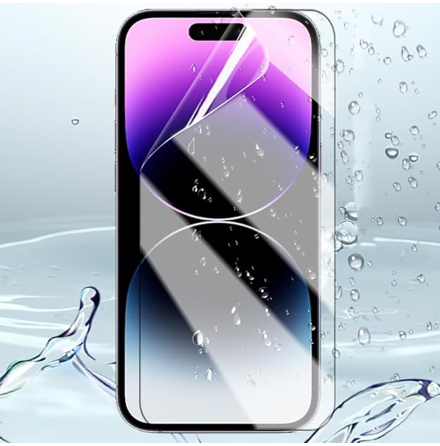 iPhone 16 Plus Hydrogel Skrmskydd - Skydd med Stilren Funktionalitet