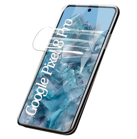 Google Pixel 8 Pro Hydrogel Skrmskydd HD 0,2mm - Perfekt Passform