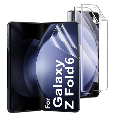 Samsung Galaxy Z Fold 6 - Komplett Hydrogelset fr 360 Skydd!