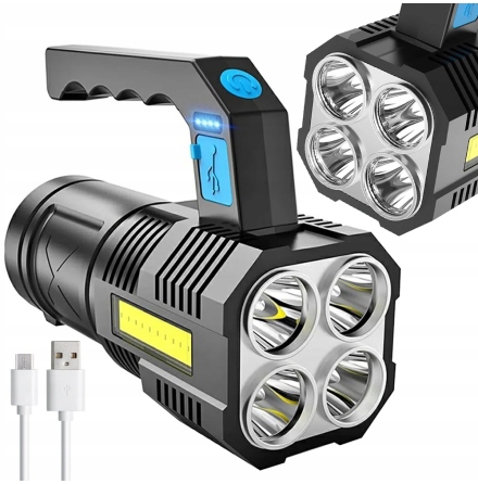 2-i-1 LED-campingficklampa - Allt du behver i en lampa