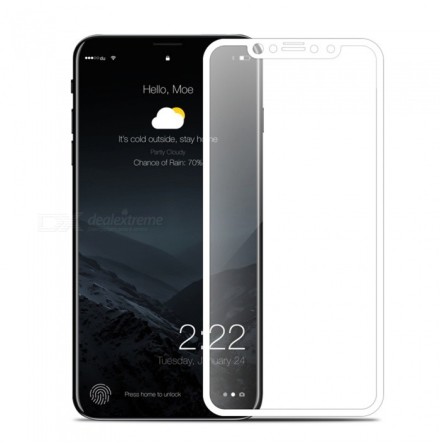 2-PACK HeliGuard Skrmskydd fr iPhone X/XS (Full-cover)