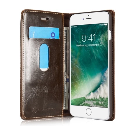 Elegant Plnboksfodral i Lder  iPHONE 6 PLUS frn CASEME 