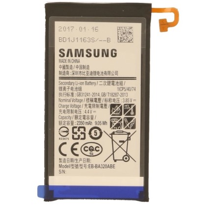 Samsung Galaxy A3 2017 - OEM-Batteri (EB-BA320ABE)