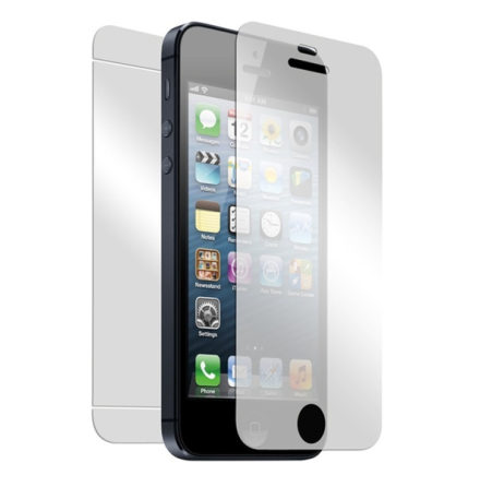 iPhone 5/S/SE - HuTech Skrmskydd (Fram & Baksida ingr)