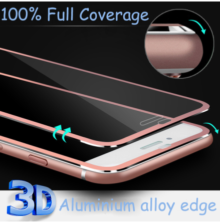 iPhone 7 ProGuard Skrmskydd 3D Aluminiumram (ORIGINAL)