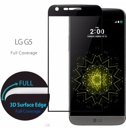 LG G5 - HuTech EXXO-Skrmskydd 3D (HD-Clear) Curved