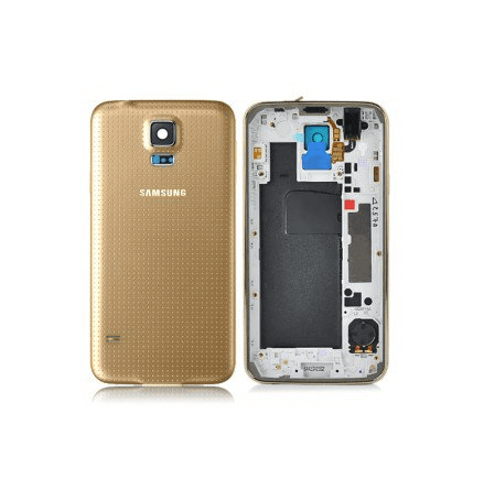 Samsung Galaxy S5 (SM-G900) Baksida/Ram/Chassi GULD
